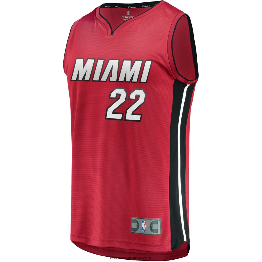 Miami Heat Réplica de camiseta roja de Jimmy Butler Fast Break 6L080N1028 NBA