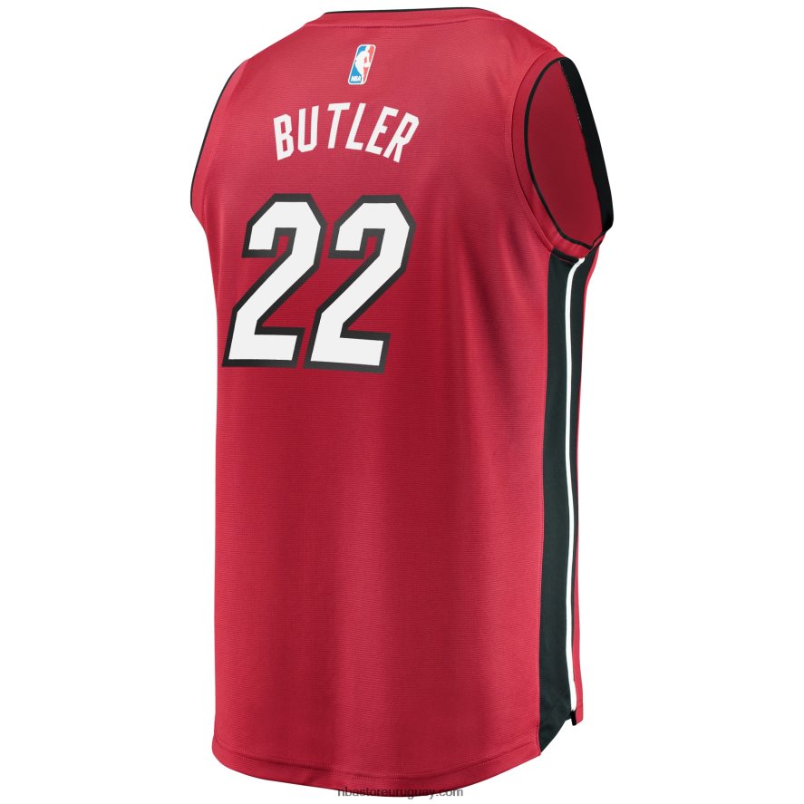 Miami Heat Réplica de camiseta roja de Jimmy Butler Fast Break 6L080N1028 NBA