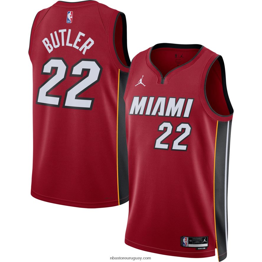 camiseta miami heat jimmy butler jordan brand roja swingman 6L080N1008 NBA