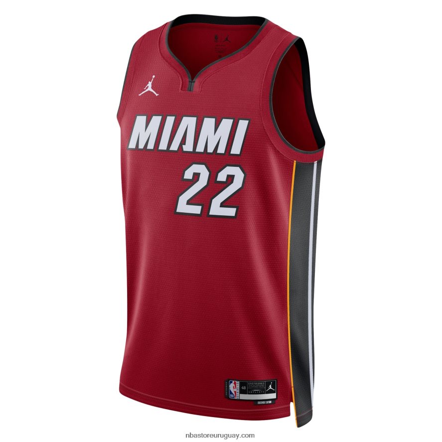 camiseta miami heat jimmy butler jordan brand roja swingman 6L080N1008 NBA