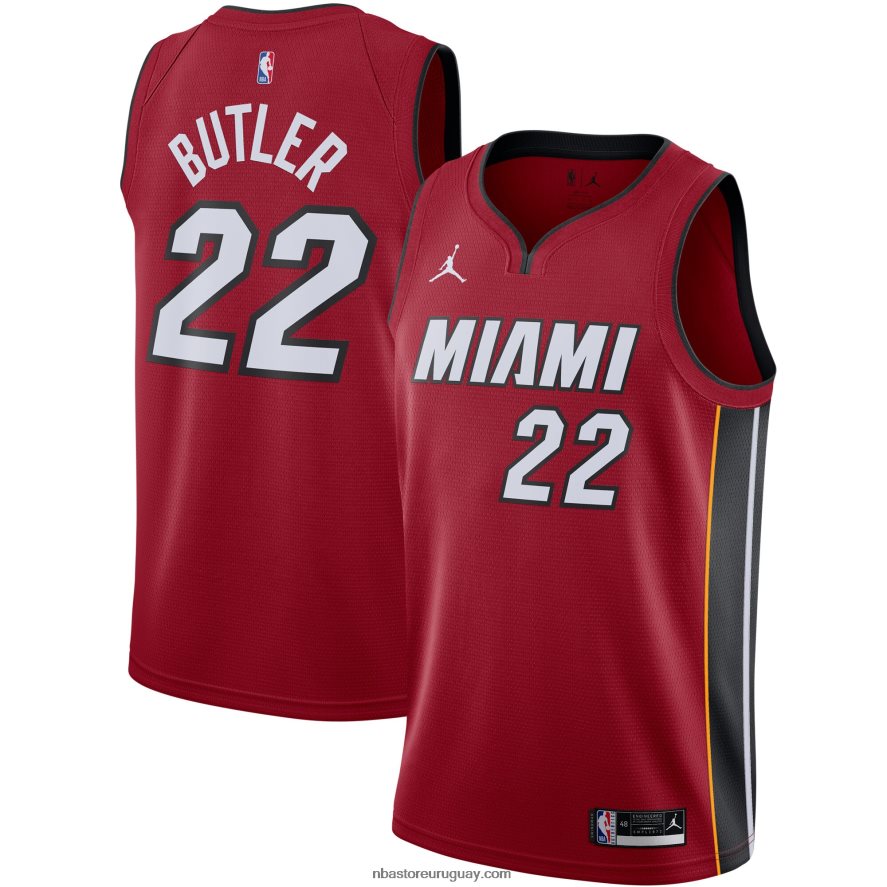 camiseta miami heat jimmy butler jordan brand roja swingman 6L080N7319 NBA