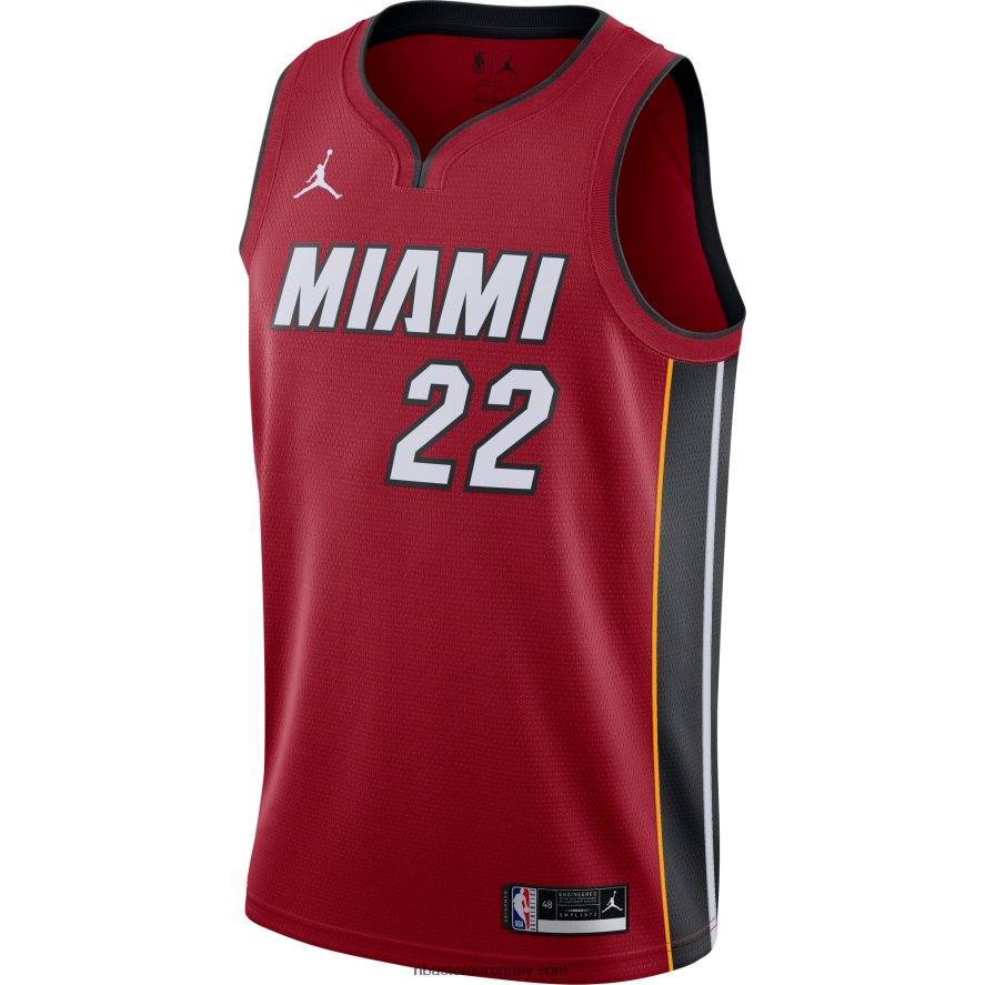 camiseta miami heat jimmy butler jordan brand roja swingman 6L080N7319 NBA