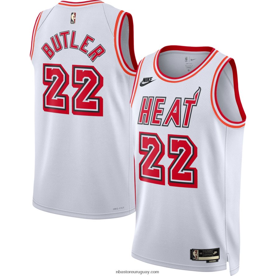 camiseta miami heat jimmy butler nike blanca swingman 6L080N850 NBA