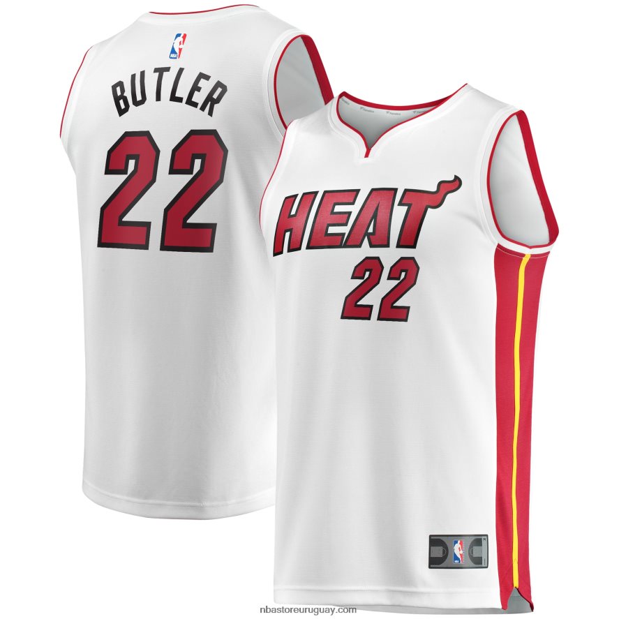 miami heat jimmy butler white fast break replica playera de jugador 6L080N568 NBA