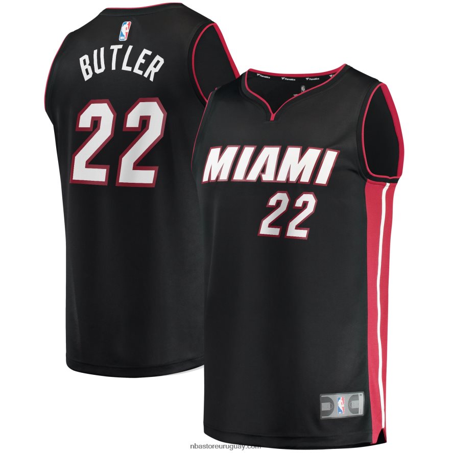 réplica de camiseta miami heat jimmy butler negra fast break 6L080N277 NBA