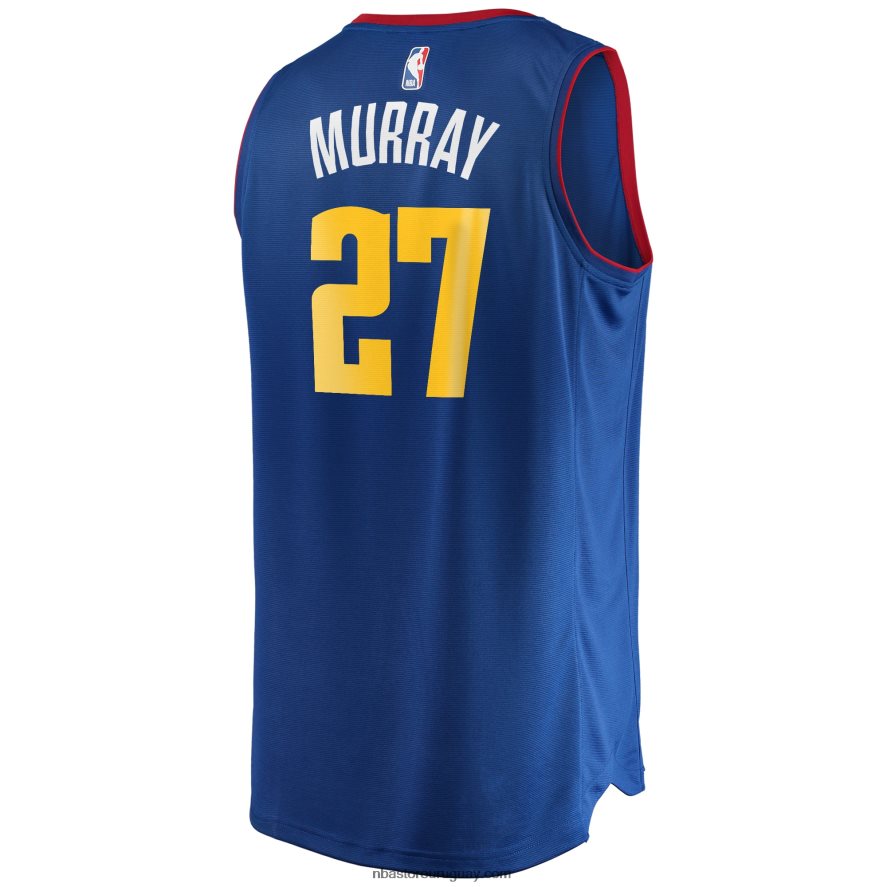 denver nuggets jamal murray azul fast break replica jugador jersey 6L080N1469 NBA