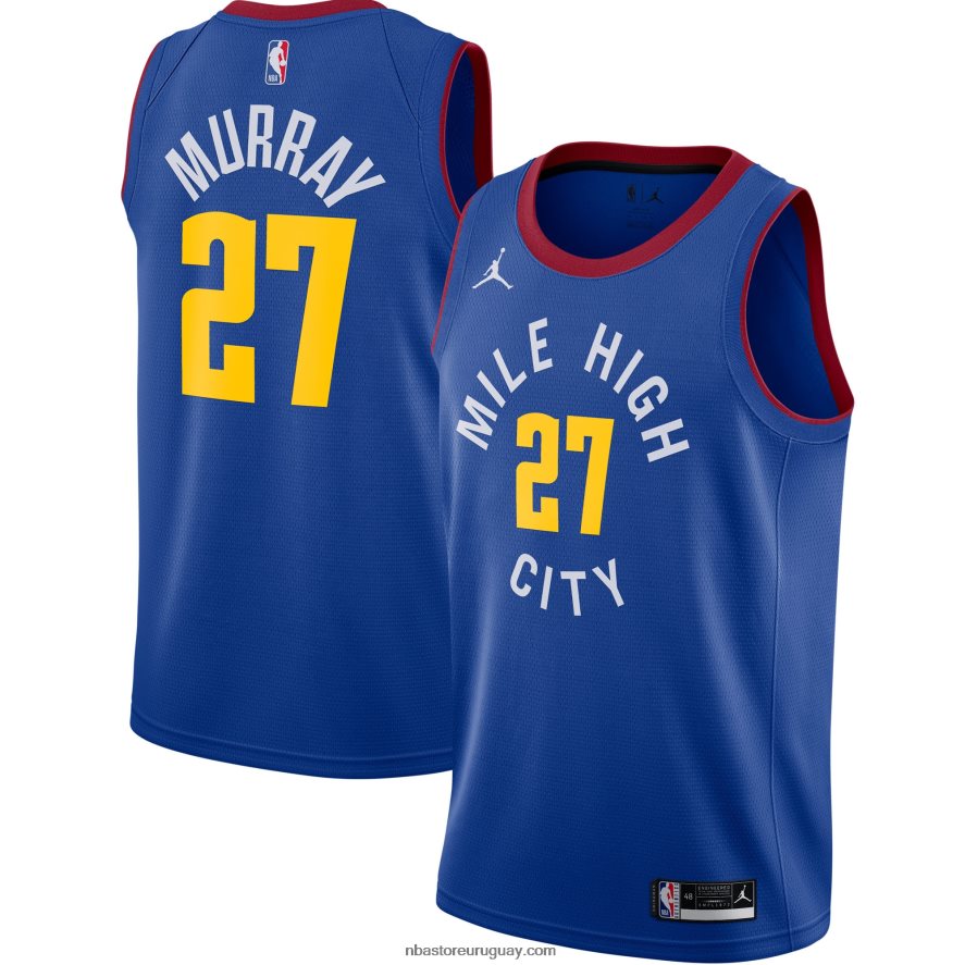 denver nuggets jamal murray jordan marca azul swingman jersey 6L080N349 NBA