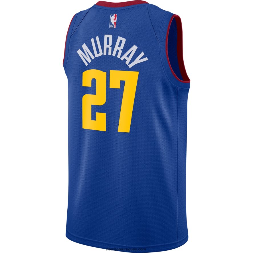 denver nuggets jamal murray jordan marca azul swingman jersey 6L080N349 NBA