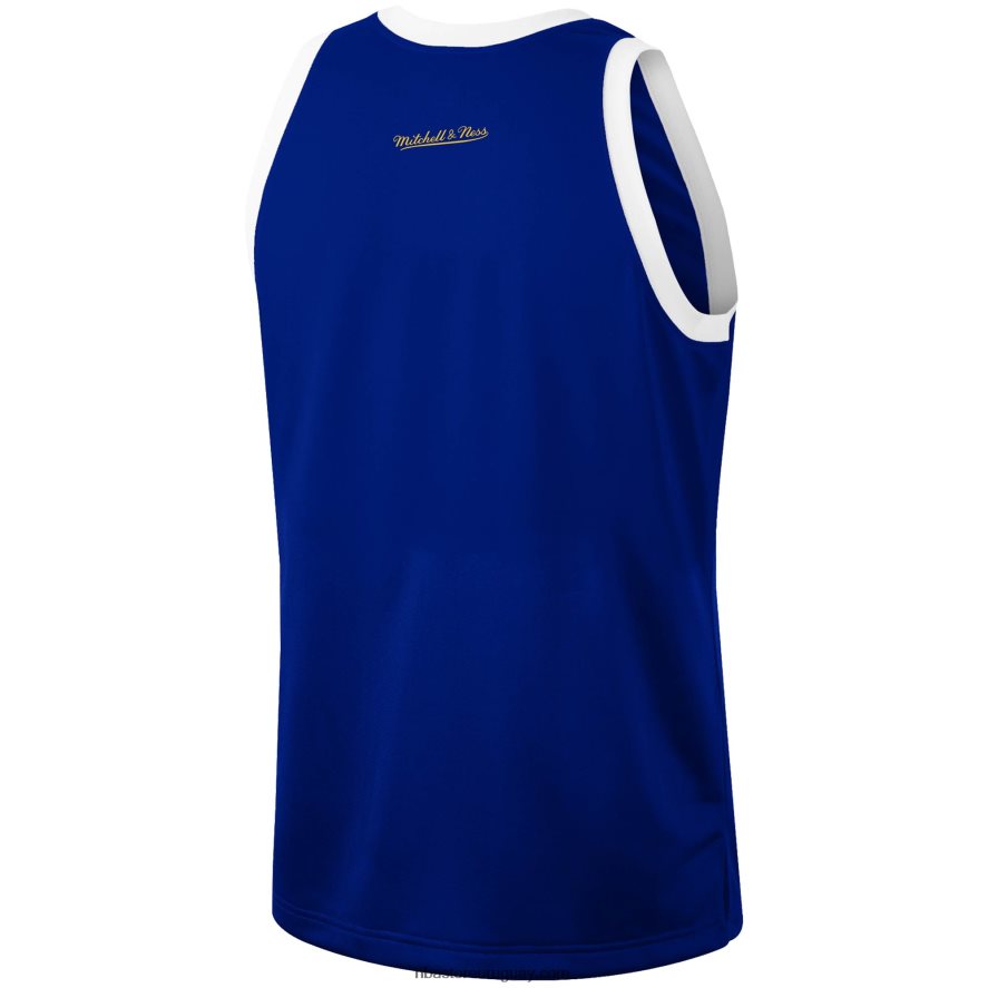 denver nuggets mitchell & ness royal hardwood classics equipo herencia moda jersey 6L080N6203 NBA