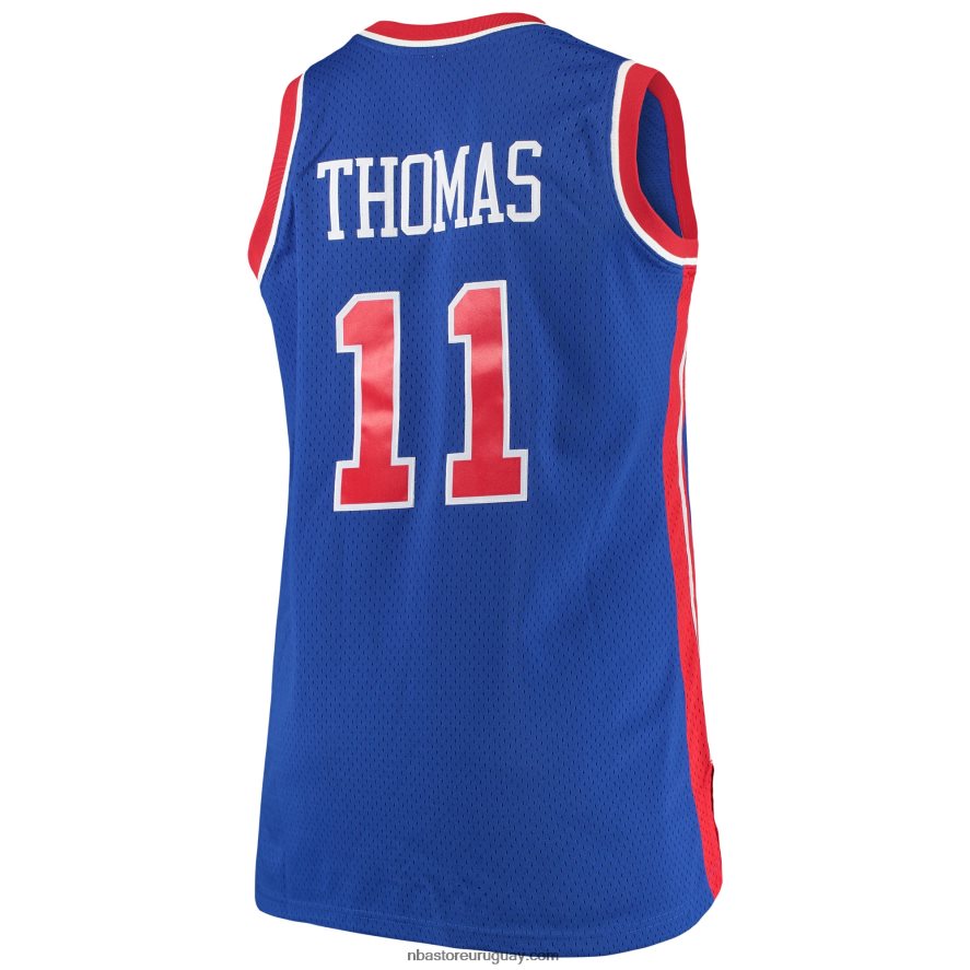 detroit pistons isaiah thomas mitchell & ness royal big & tall hardwood classics jersey 6L080N1709 NBA