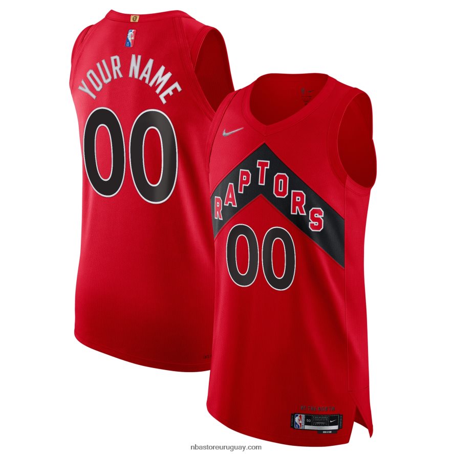 toronto raptors nike rojo diamante swingman auténtico personalizado jersey 6L080N6275 NBA