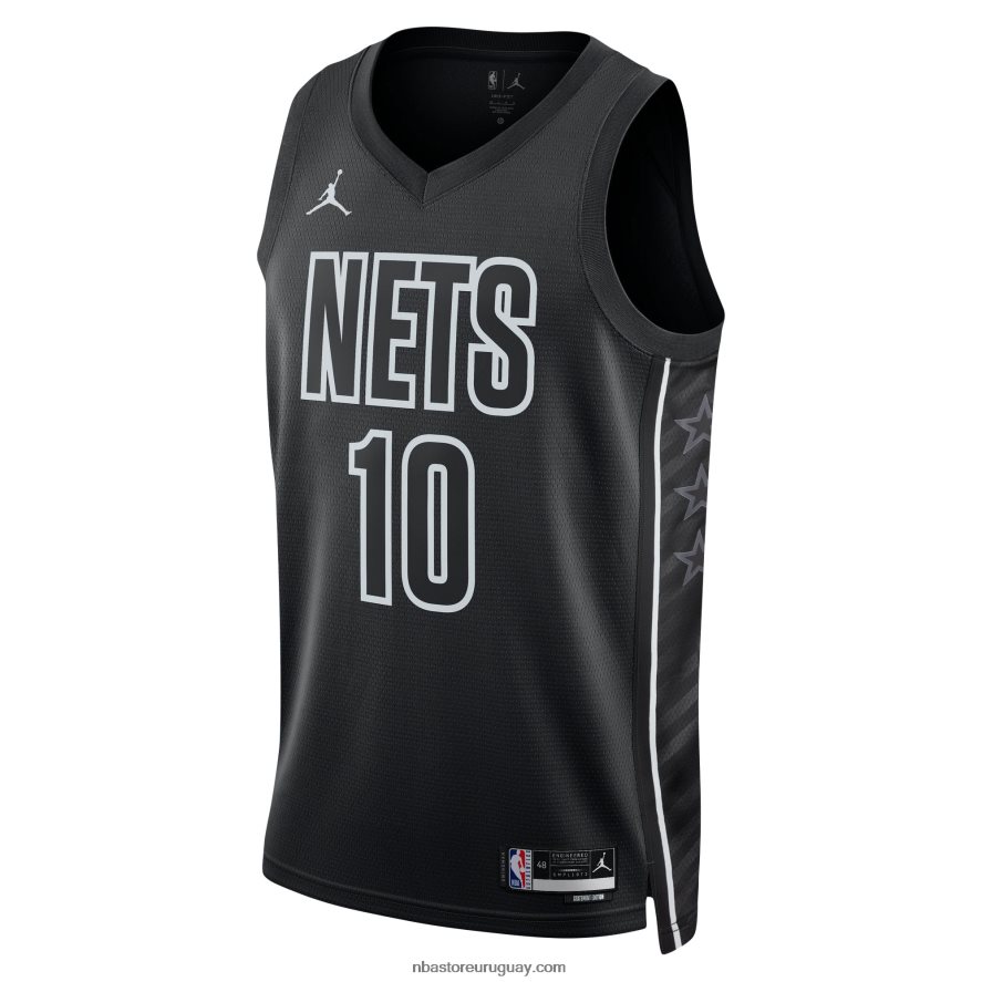 brooklyn nets ben simmons jordan marca negro swingman jersey 6L080N7895 NBA