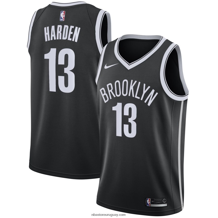 brooklyn nets james harden nike swingman negro jersey 6L080N3949 NBA