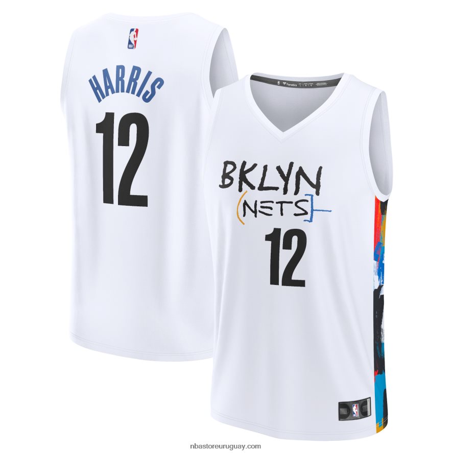 brooklyn nets joe harris blanco fastbreak jersey 6L080N7452 NBA