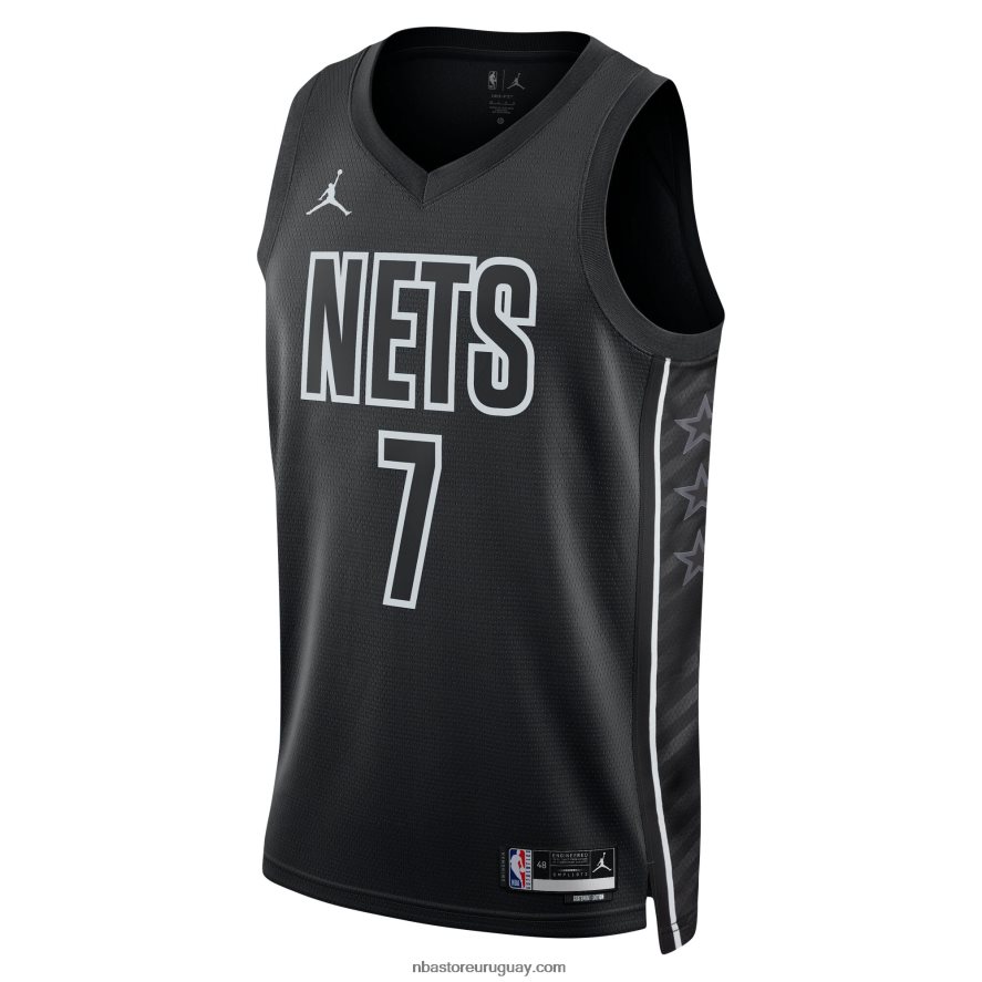 brooklyn nets kevin durant jordan marca negro swingman jersey 6L080N243 NBA