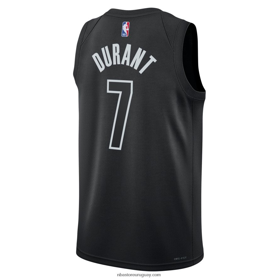 brooklyn nets kevin durant jordan marca negro swingman jersey 6L080N243 NBA