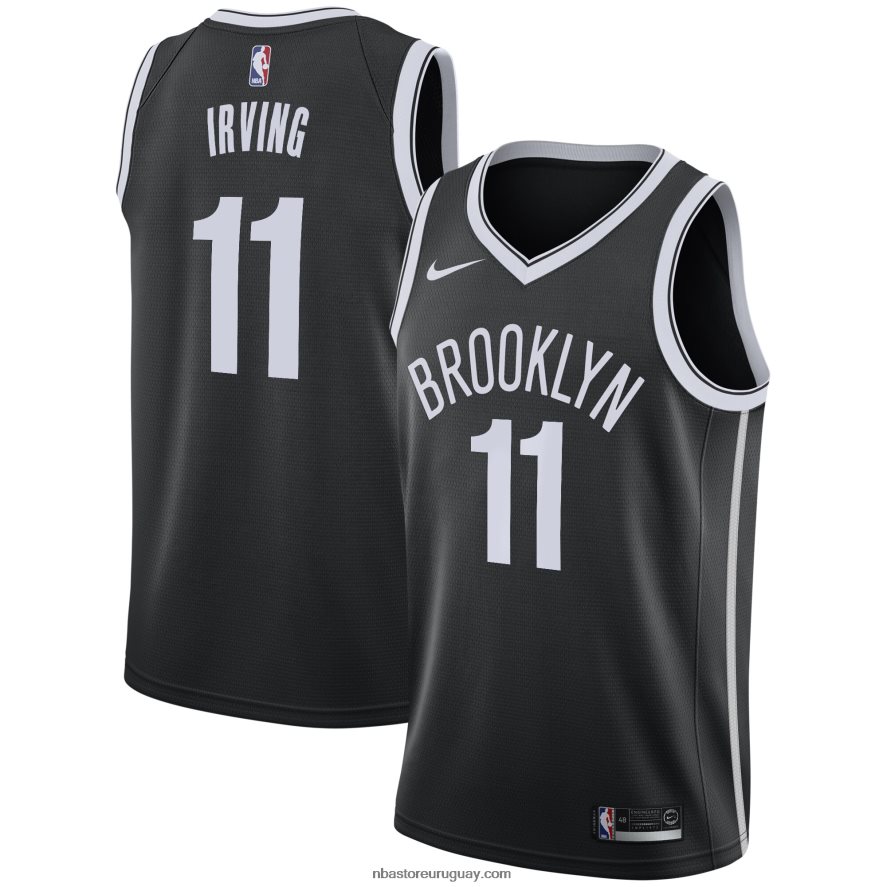 camiseta nike kyrie irving de los brooklyn nets negro swingman 6L080N8635 NBA