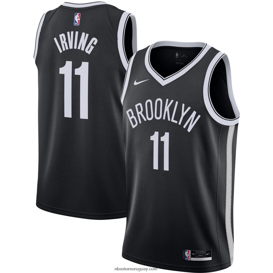 camiseta nike kyrie irving de los brooklyn nets negro swingman 6L080N8903 NBA