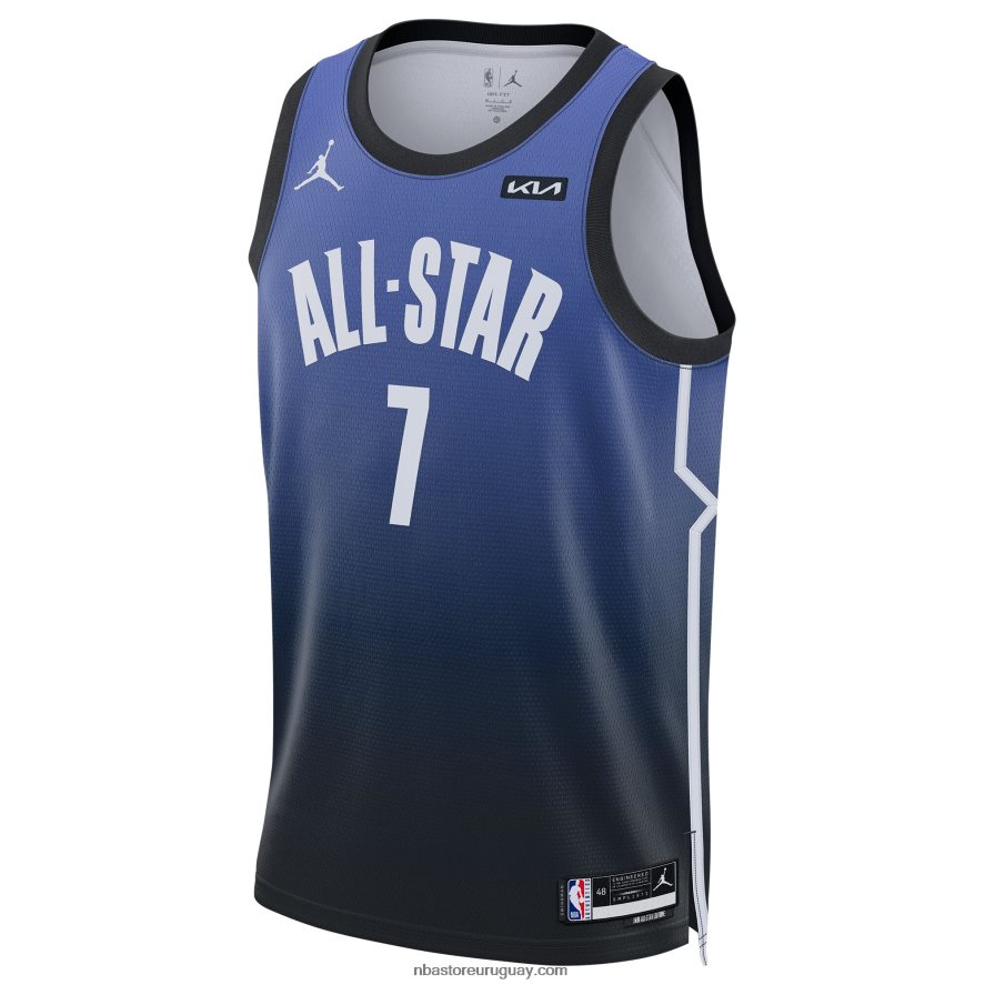 kevin durant jordan marca azul juego de estrellas camiseta swingman 6L080N595 NBA
