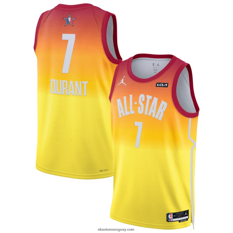 kevin durant jordan marca naranja all-star game swingman jersey 6L080N917 NBA