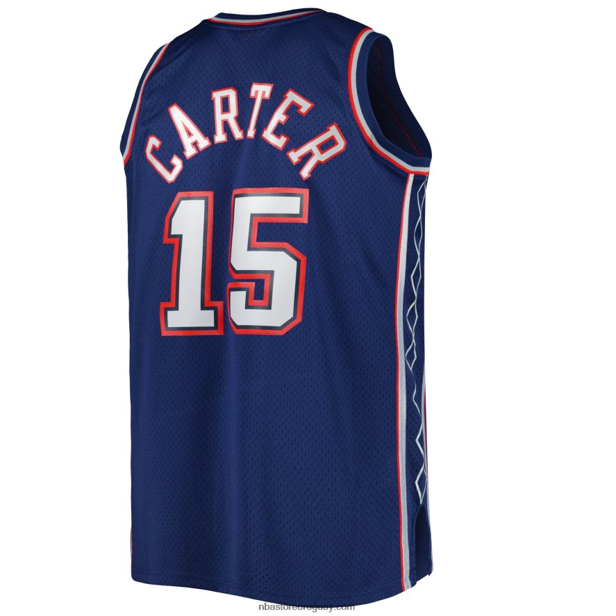 new jersey nets vince carter azul marino big & tall hardwood classics swingman jersey 6L080N4769 NBA