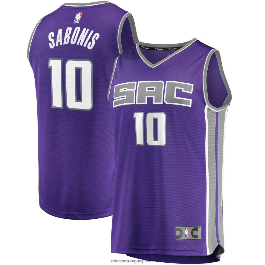 Sacramento Kings Domantas Sabonis Réplica de camiseta morada de ruptura rápida 6L080N186 NBA