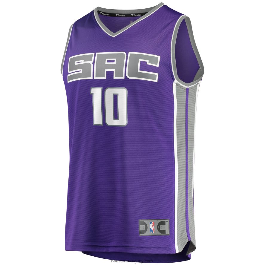 Sacramento Kings Domantas Sabonis Réplica de camiseta morada de ruptura rápida 6L080N186 NBA