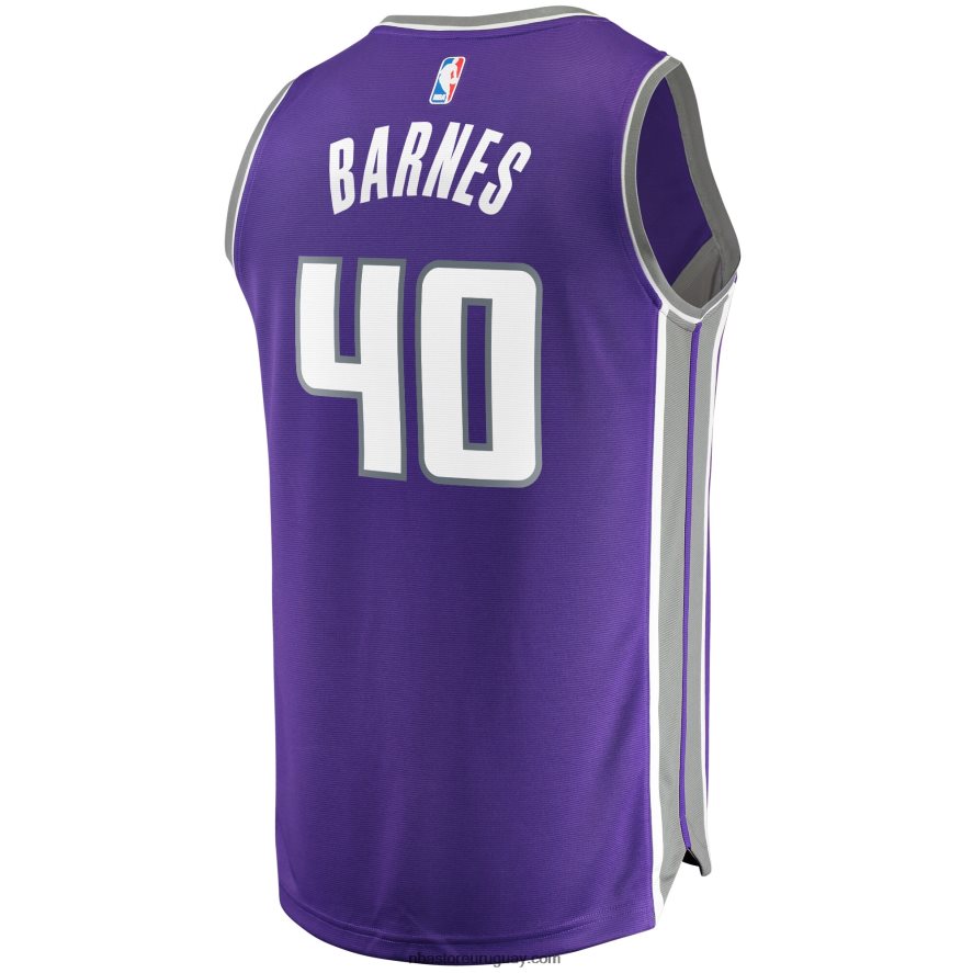 Sacramento Kings Harrison Barnes Púrpura Fast Break Réplica playera de jugador 6L080N5599 NBA