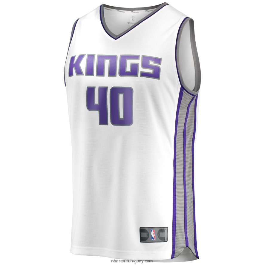 Sacramento Kings Harrison Barnes White Fast Break Réplica playera de jugador 6L080N7983 NBA