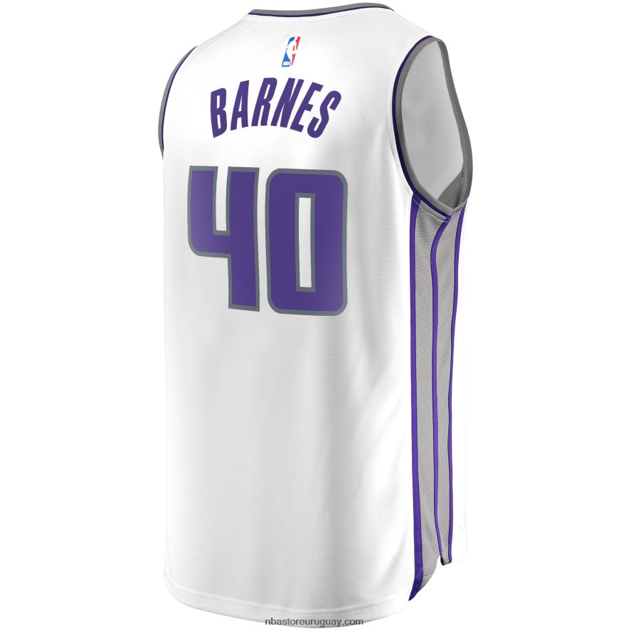 Sacramento Kings Harrison Barnes White Fast Break Réplica playera de jugador 6L080N7983 NBA