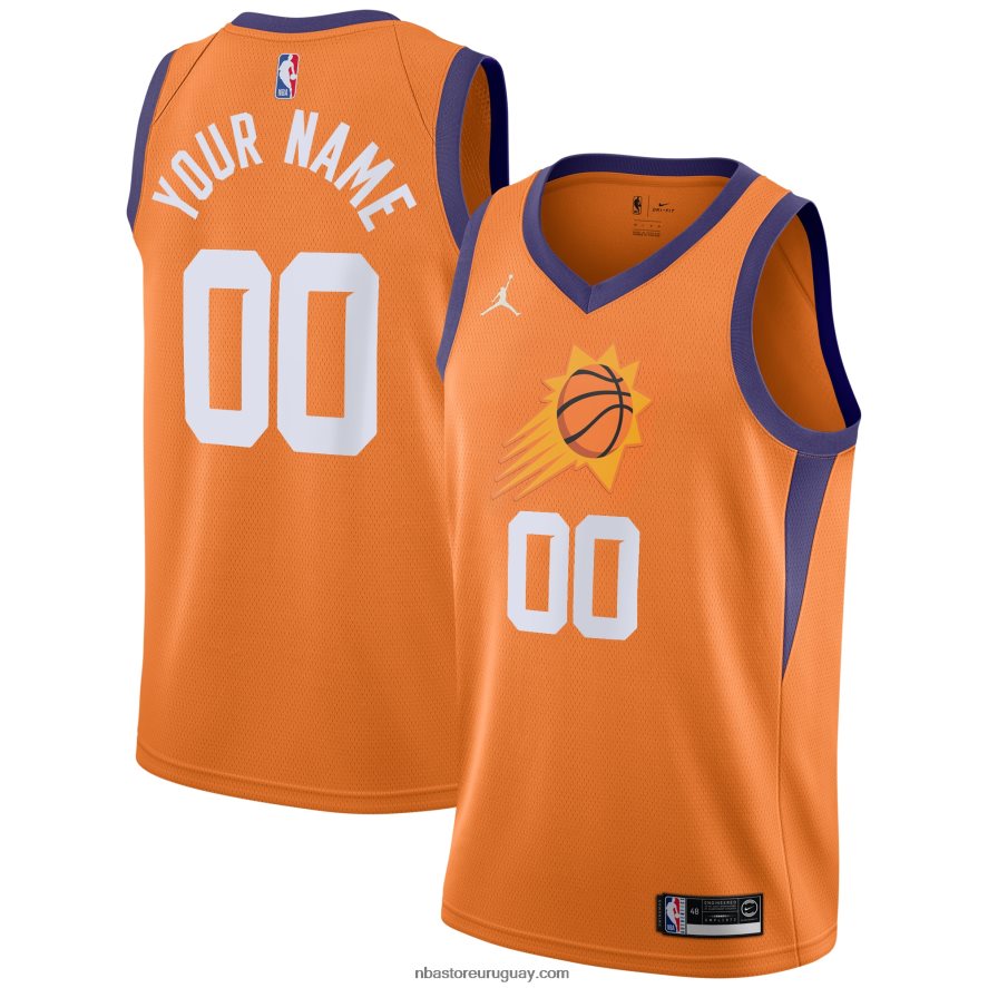 Camiseta personalizada Phoenix Suns Jordan Brand naranja Swingman 6L080N1043 NBA