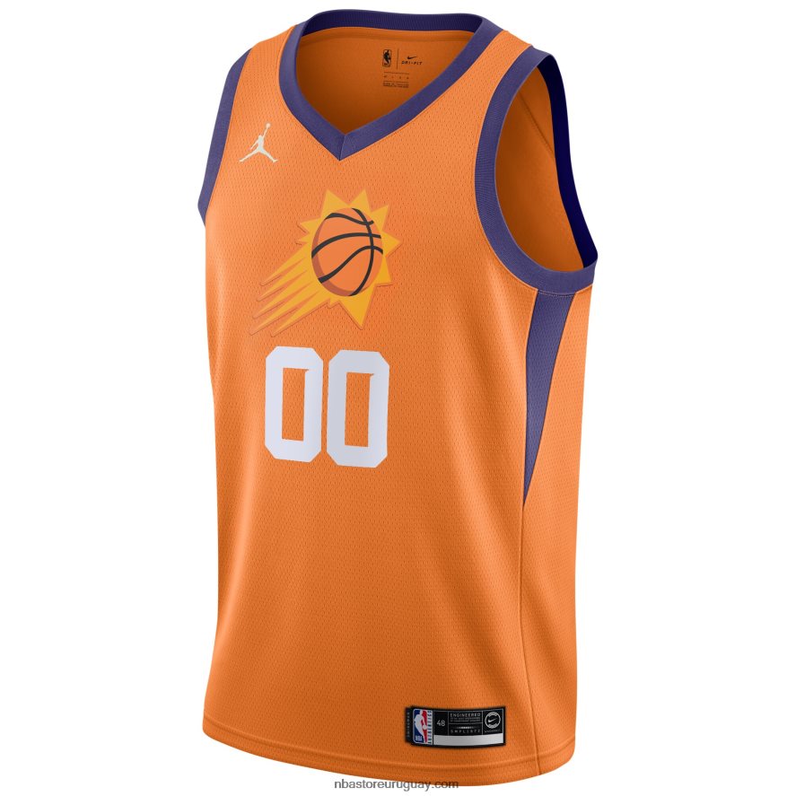 Camiseta personalizada Phoenix Suns Jordan Brand naranja Swingman 6L080N1043 NBA