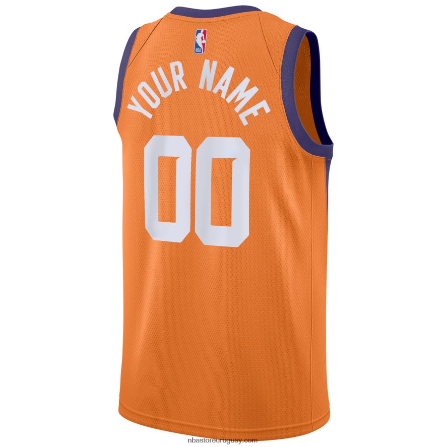 Camiseta personalizada Phoenix Suns Jordan Brand naranja Swingman 6L080N1043 NBA