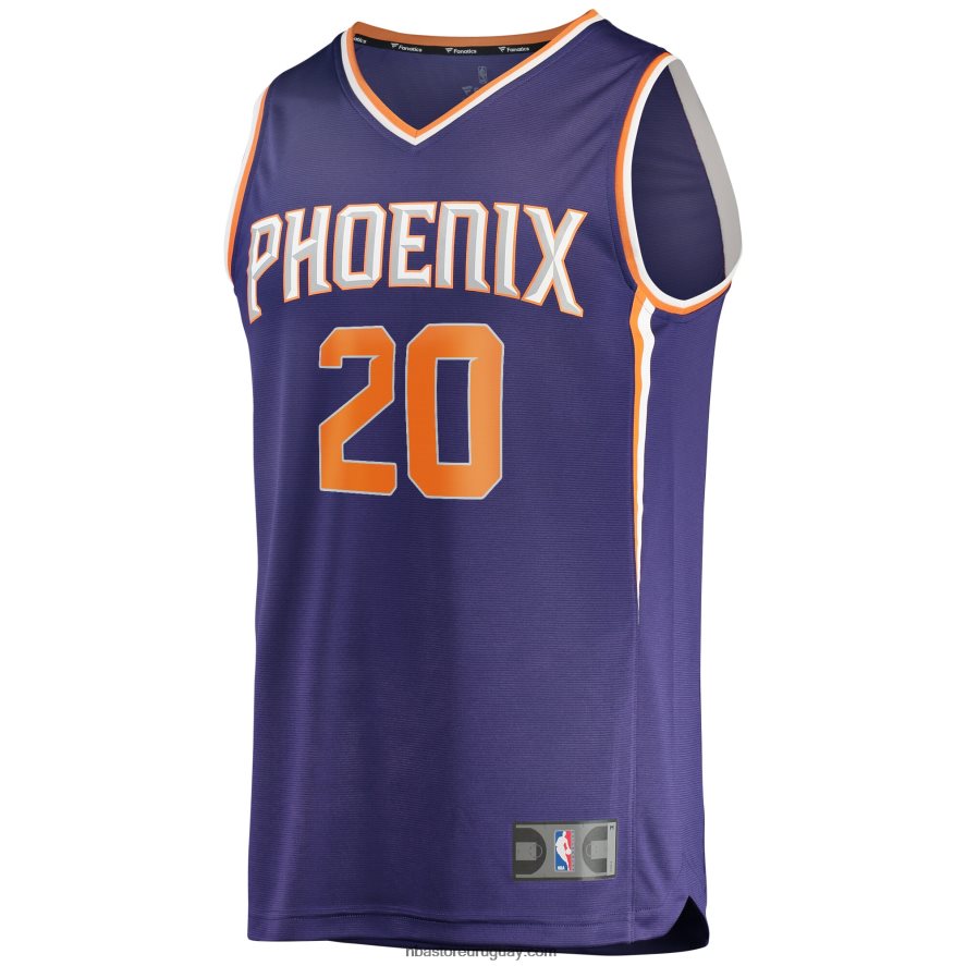 Phoenix Suns Dario Saric Réplica de camiseta morada de jugador Fast Break 6L080N7814 NBA