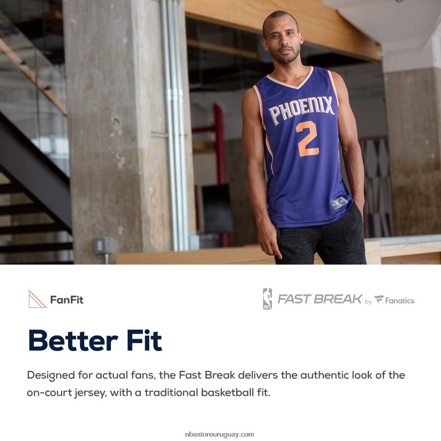 Phoenix Suns Devin Booker Réplica De Jersey Blanco Fast Break Réplica 6L080N6074 NBA