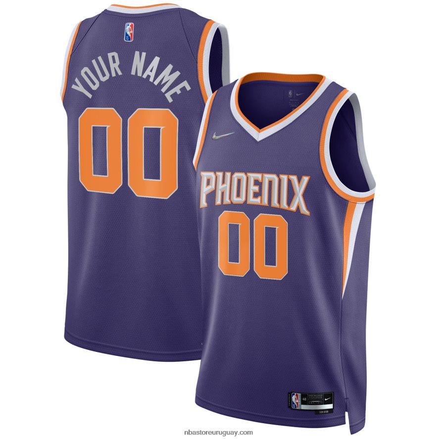 Phoenix Suns Nike Purple Diamond Swingman camiseta personalizada 6L080N6339 NBA