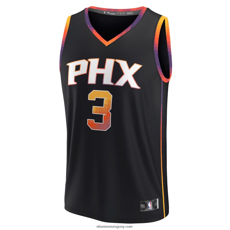 camiseta de jugador de phoenix suns chris paul black fast break 6L080N196 NBA