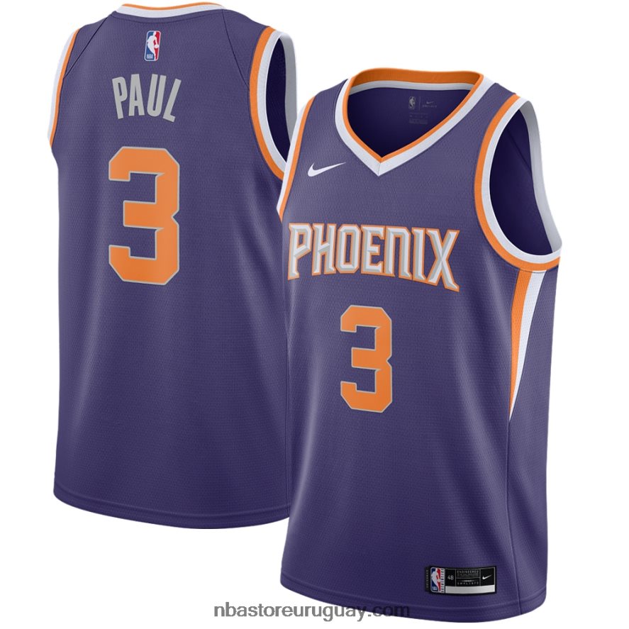 phoenix suns chris paul nike púrpura swingman jersey 6L080N11592 NBA