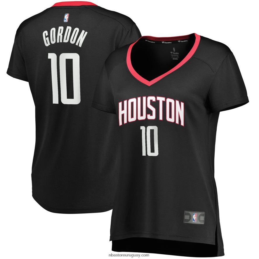 Réplica de la camiseta de los Houston Rockets Eric Gordon Black Fast Break Player 6L080N16037 NBA