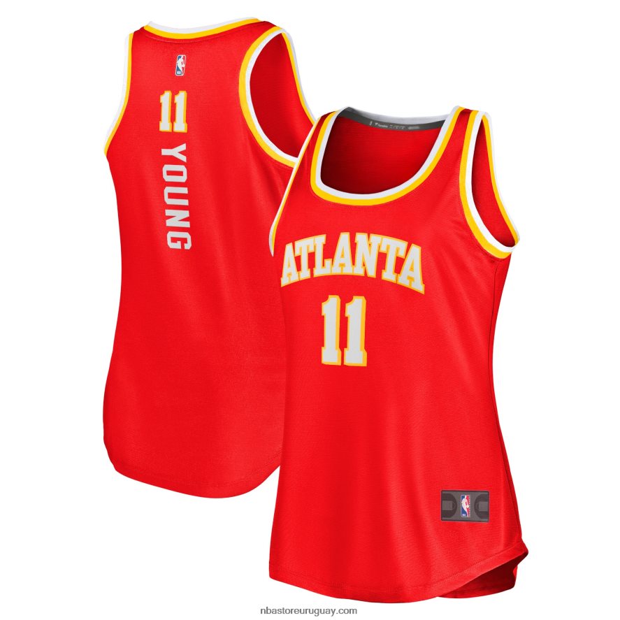 atlanta hawks trae joven camiseta roja de tanque de descanso rápido 6L080N8801 NBA