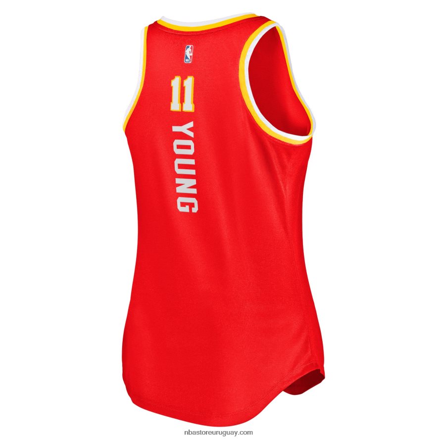 atlanta hawks trae joven camiseta roja de tanque de descanso rápido 6L080N8801 NBA