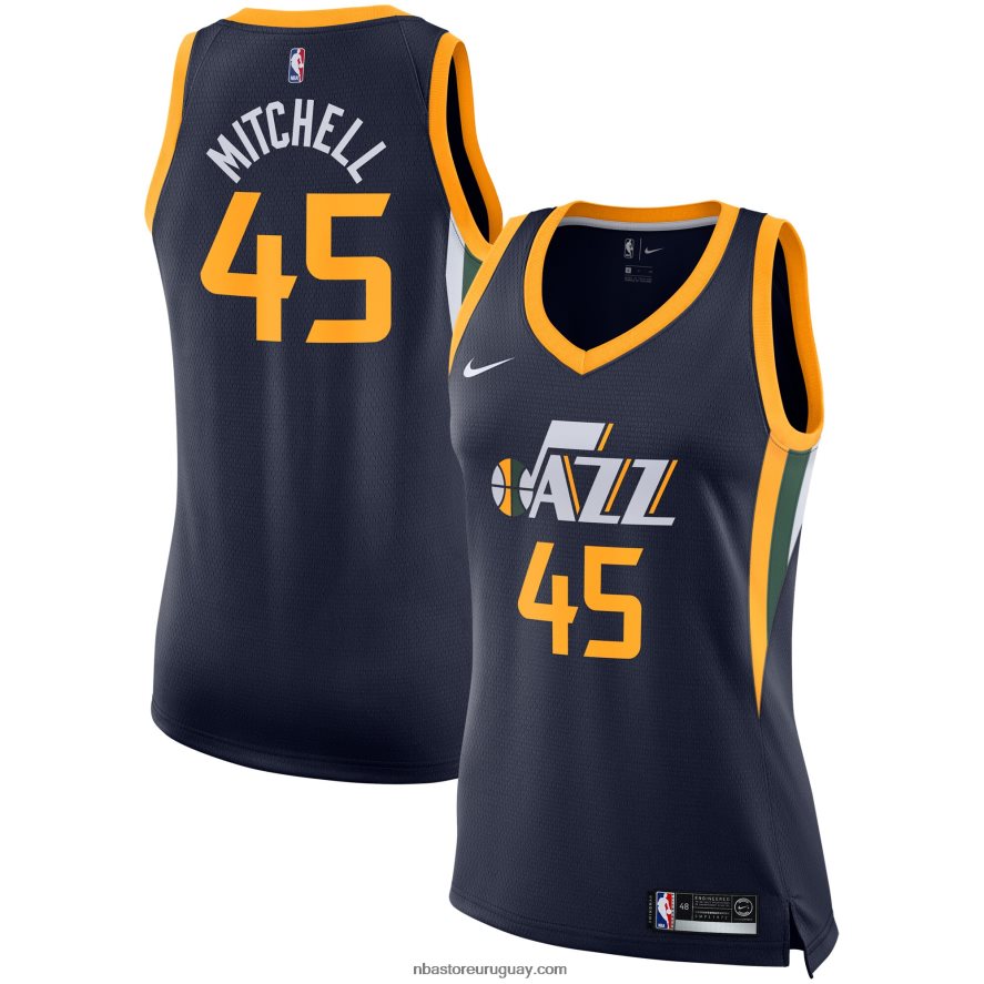 camiseta donovan mitchell utah jazz nike swingman - azul marino 6L080N11491 NBA