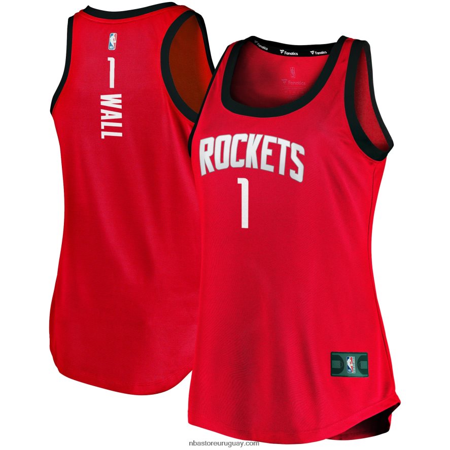houston cohetes john wall rojo fast break tanque jersey 6L080N9923 NBA