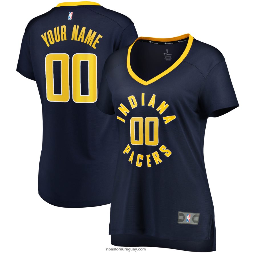 camiseta personalizada de ruptura rápida de la marina de los pacers de indiana 6L080N11025 NBA