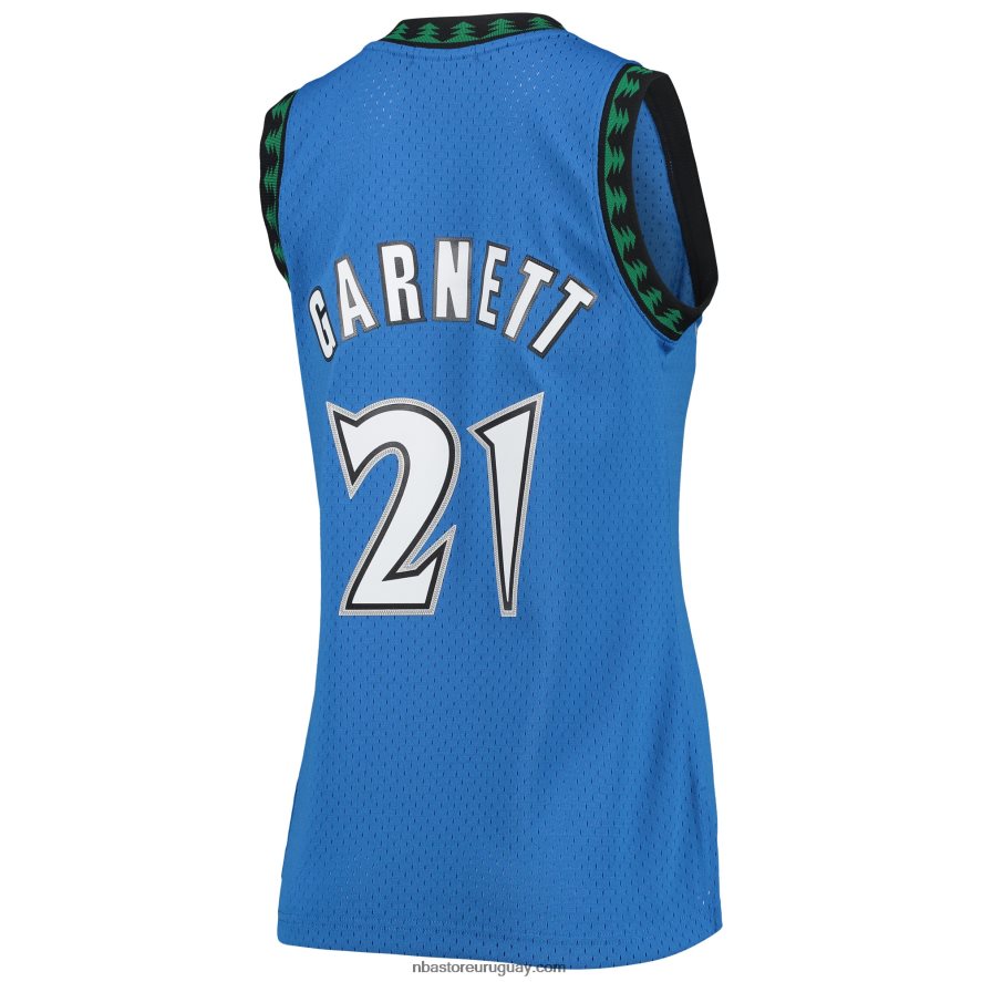 minnesota timberwolves kevin garnett mitchell & ness blue hardwood classics swingman jersey 6L080N10017 NBA