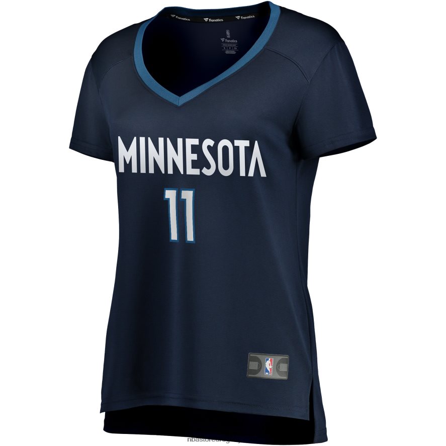 minnesota timberwolves naz reid azul marino fast break réplica jugador jersey 6L080N11705 NBA
