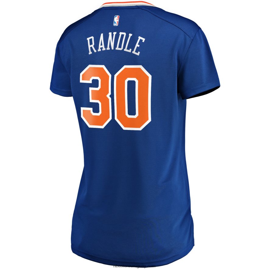 New York Knicks Julius Randle Réplica de camiseta azul de jugador Fast Break 6L080N8971 NBA