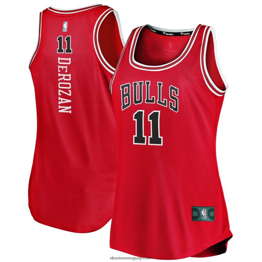 camiseta chicago bulls demar derozan roja fast break tank 6L080N8776 NBA