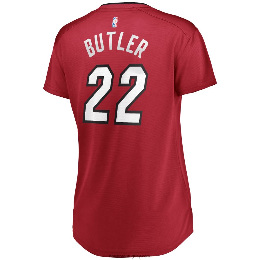 Miami Heat Réplica de camiseta roja de Jimmy Butler Fast Break 6L080N11090 NBA