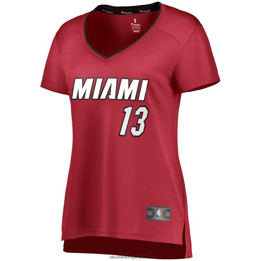 réplica de camiseta roja miami heat bam adebayo fast break 6L080N10614 NBA